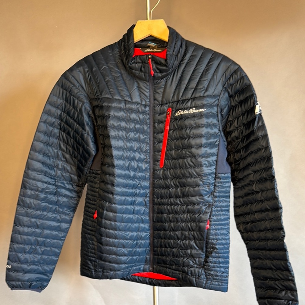 Eddie Bauer Men's Blue Quilted Jacket - Picture 1 of 8